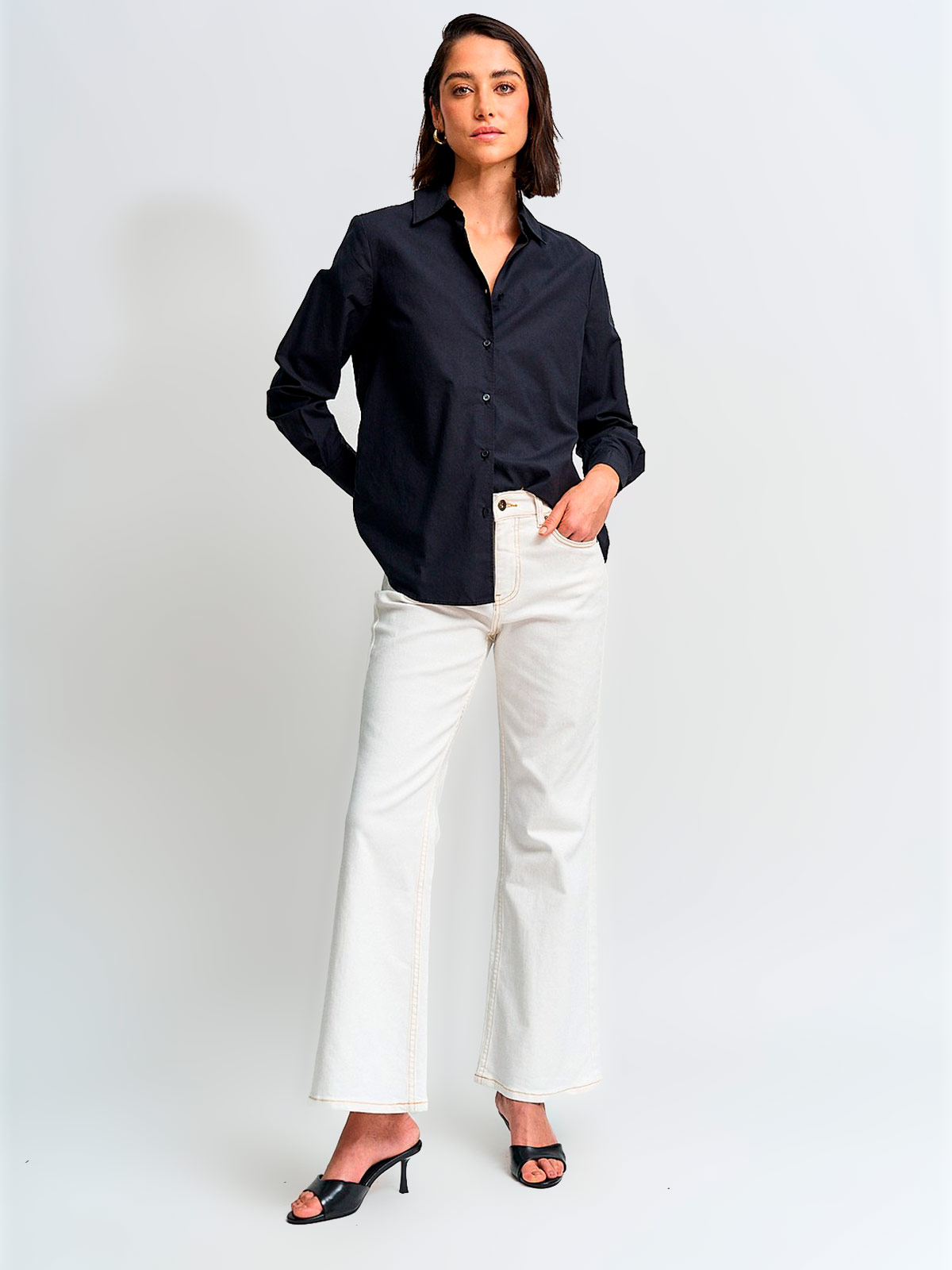 BLUSA MUJER MARQUIS ALGODÓN CAMISERA - 4