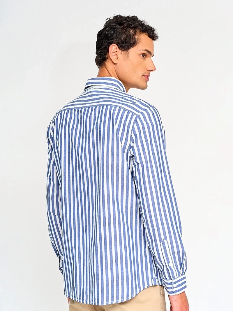 CAMISA HOMBRE REGATTA ALGODÓN MANGA LARGA - 2