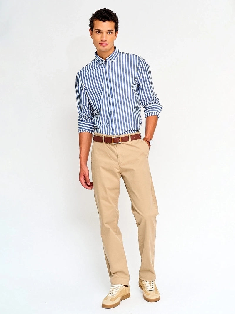 CAMISA HOMBRE REGATTA ALGODÓN MANGA LARGA - 4