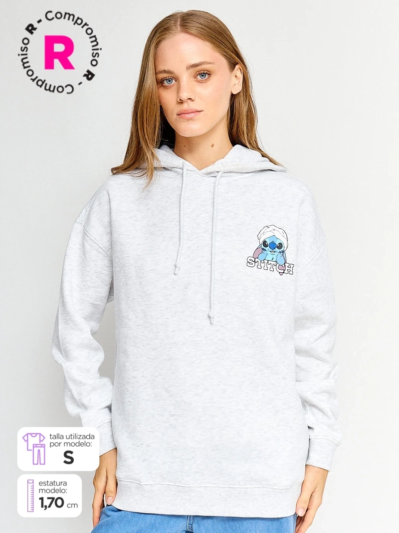 POLERA MUJER INDEX ALGODÓN MANGA LARGA STICH - 1