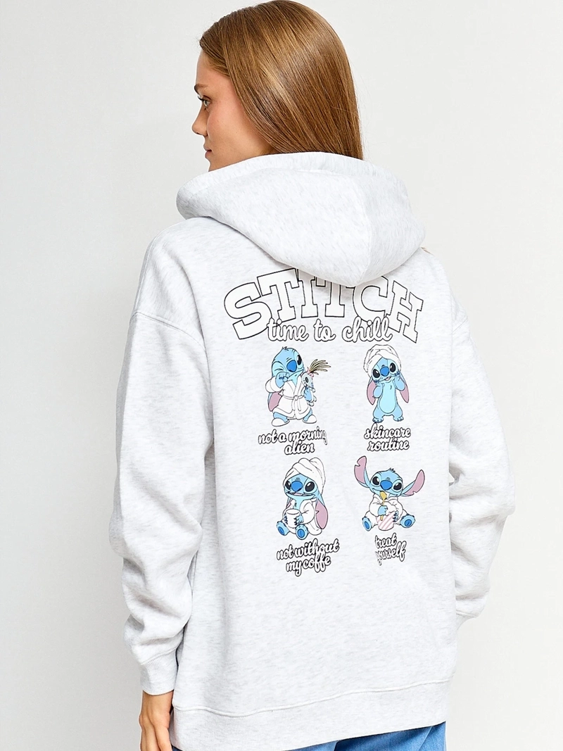 POLERA MUJER INDEX ALGODÓN MANGA LARGA STICH - 2
