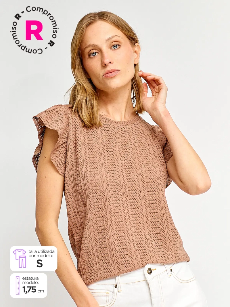 POLERA MUJER REGATTA MANGA CORTA - 1