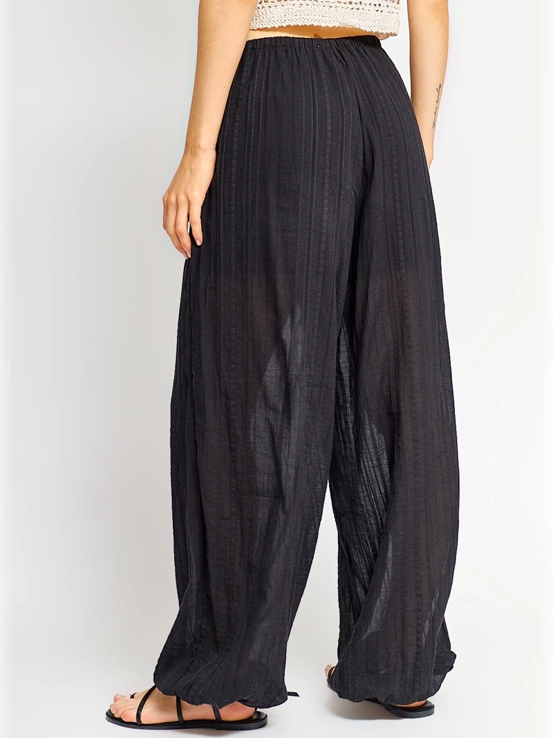 PANTALÓN MUJER INDEX ALGODÓN BOMBACHO - 3