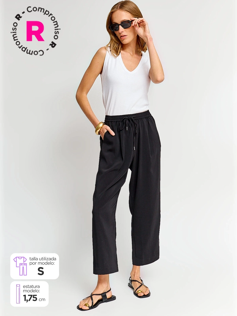 PANTALÓN MUJER MARQUIS FLUIDO - 1
