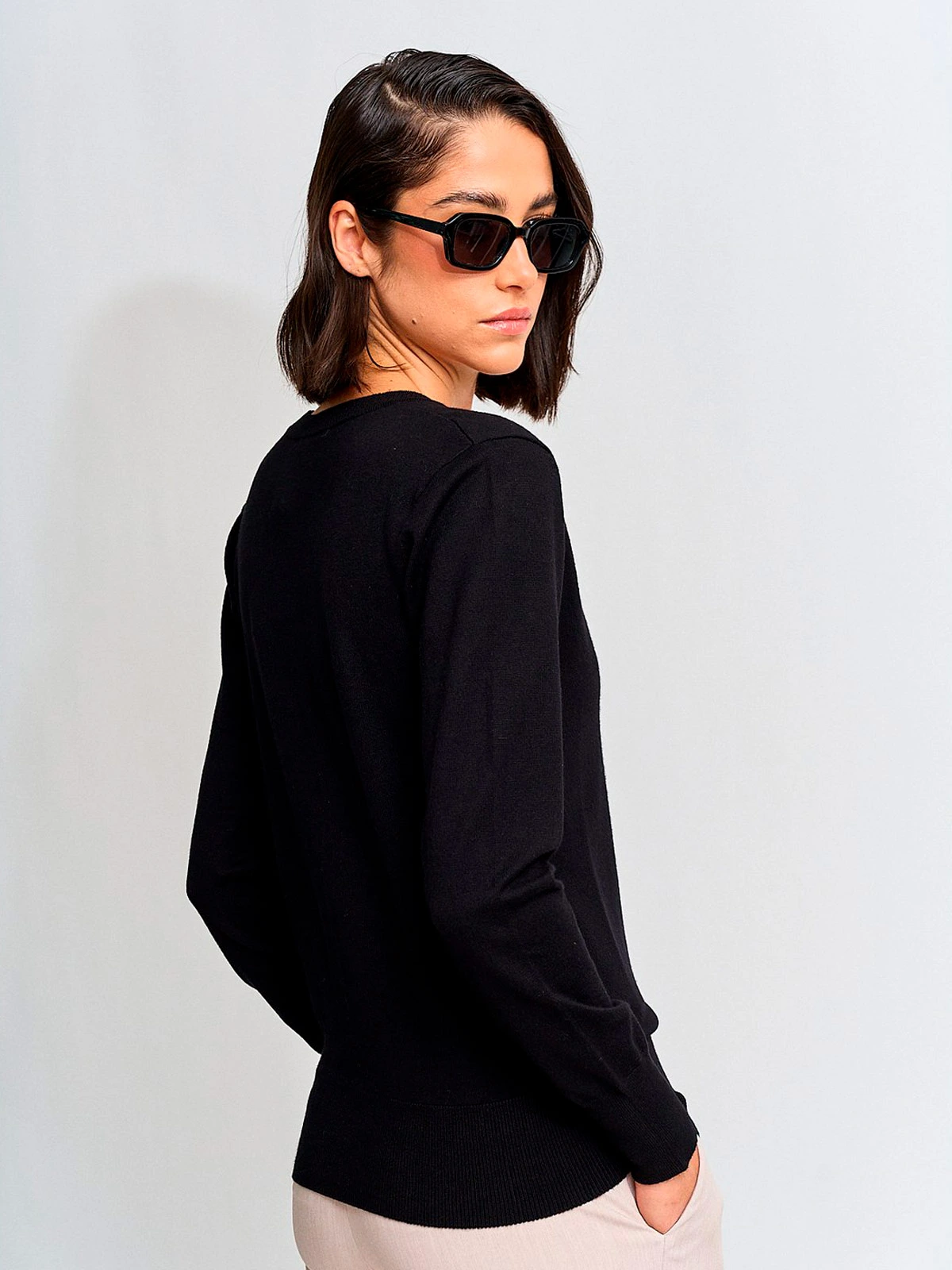 CARDIGAN MUJER MARQUIS CUELLO EN V - 2