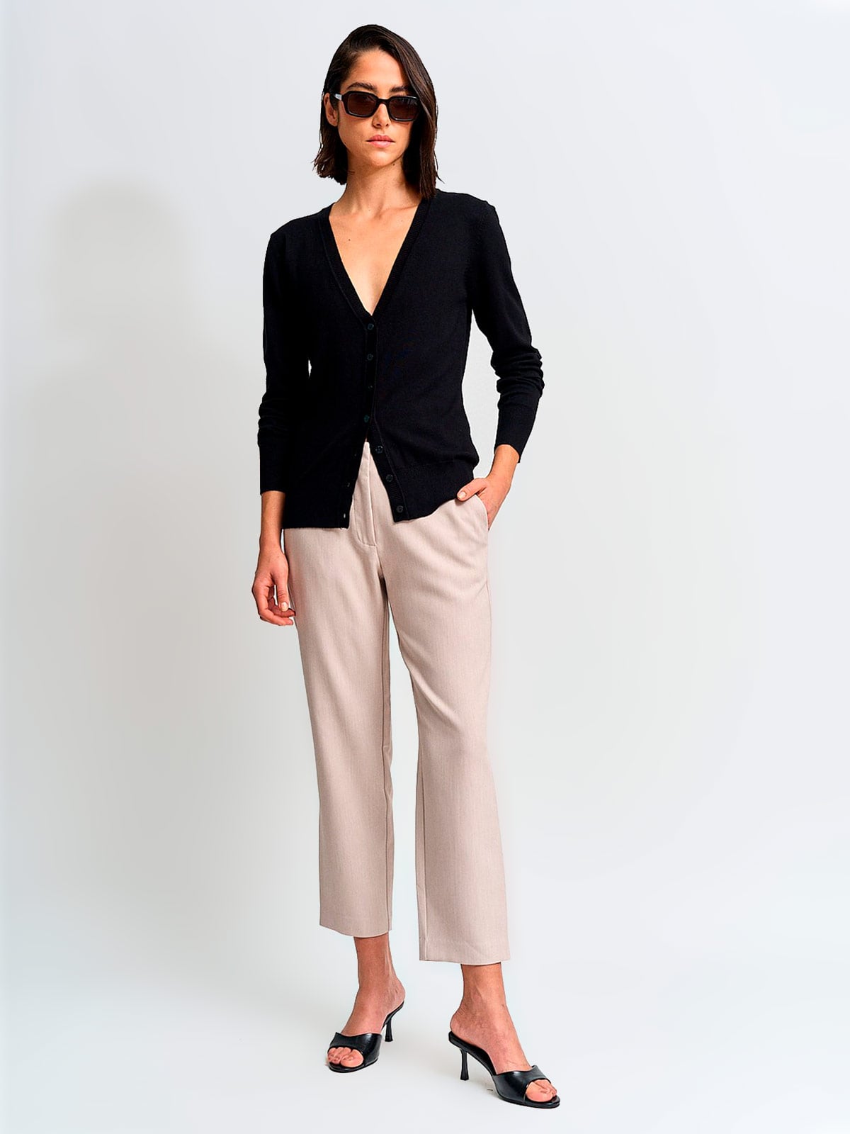 CARDIGAN MUJER MARQUIS CUELLO EN V - 4
