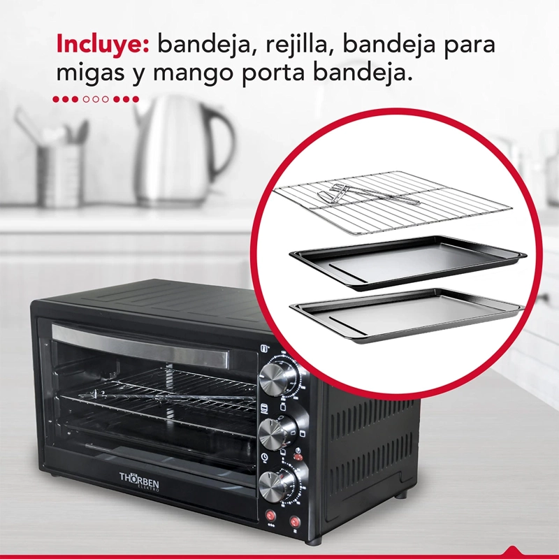 HORNO ELÉCTRICO THORBEN 60 LT THOR MAGNUM OVEN 60 - 3
