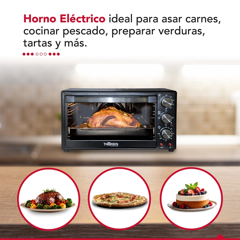 HORNO ELÉCTRICO THORBEN 60 LT THOR MAGNUM OVEN 60 - 4
