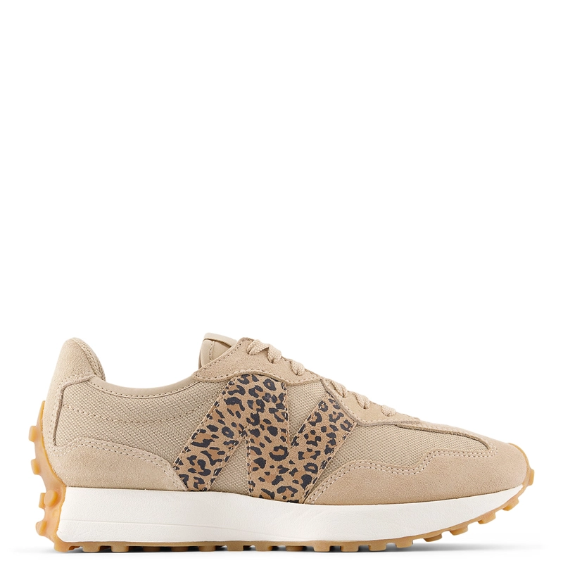 ZAPATILLAS MUJER NEW BALANCE URBANO BEIGE WS327LPA CUERO - 1