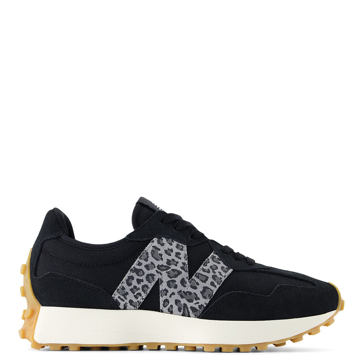 ZAPATILLAS MUJER NEW BALANCE CASUAL NEGRO WS327LPC CUERO - 1