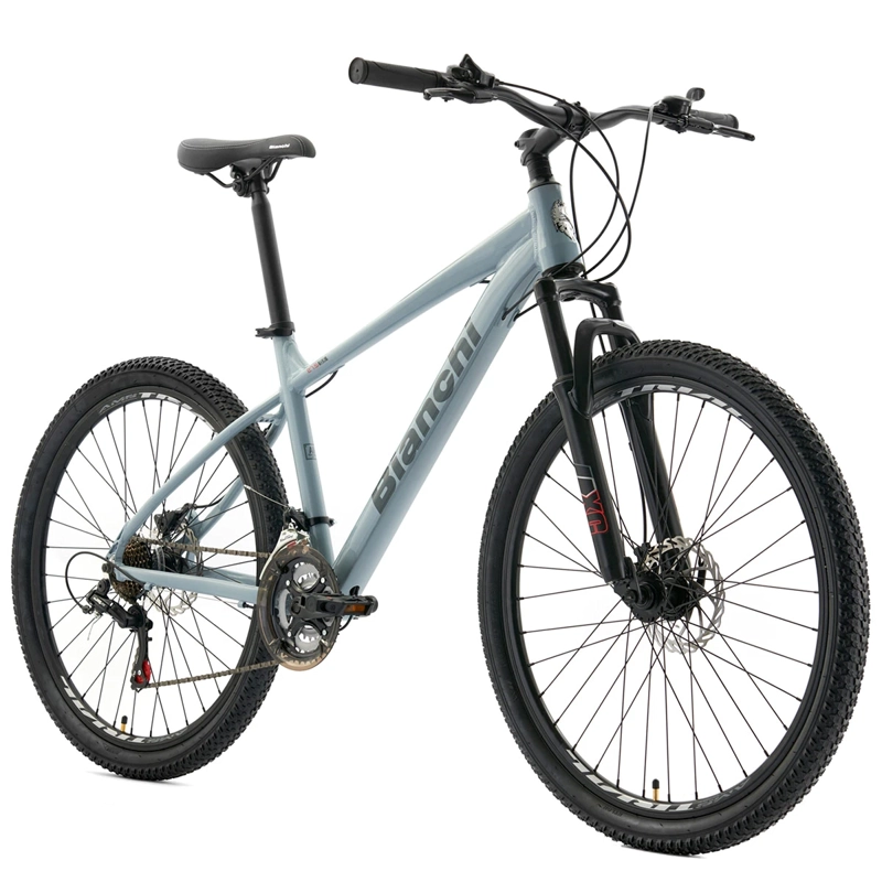 BICICLETA MOUNTAIN BIKE BIANCHI ADVANTAGE GRIS ARO 27.5 SX - 2