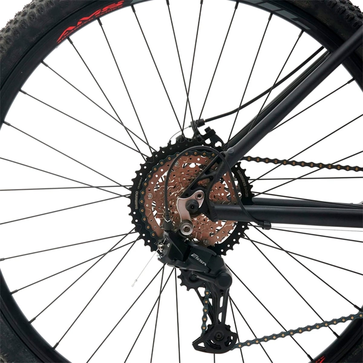 BICICLETA MOUNTAIN BIKE BIANCHI AGGRES ESSA NEGRO TALLA M ARO 29 - 5