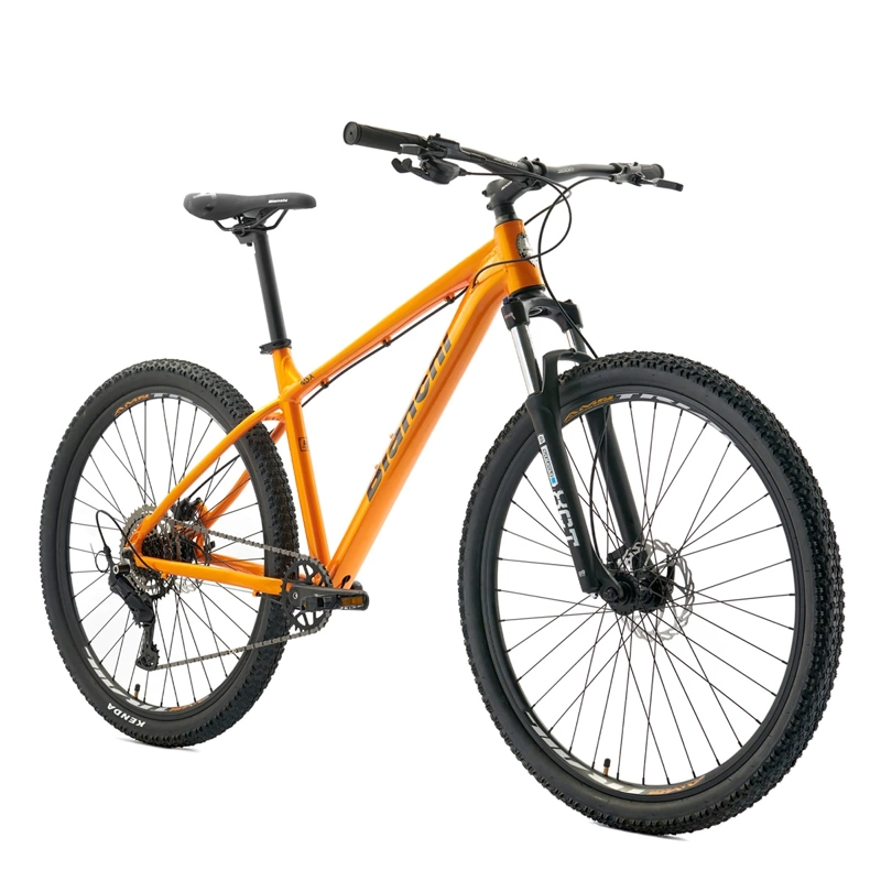 BICICLETA MOUNTAIN BIKE BIANCHI AGGRES R9.1 NARANJO TALLA M ARO 29 - 2