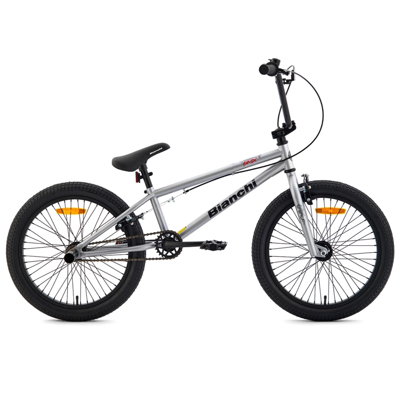BICICLETA BMX BIANCHI FREESTYLE GRIS ARO 20 - 1