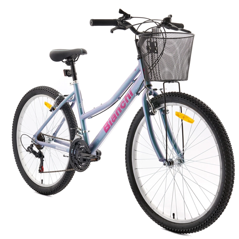 BICICLETA MOUNTAIN BIKE BIANCHI MTB PRO ST LADY VERDE ARO 26 - 2