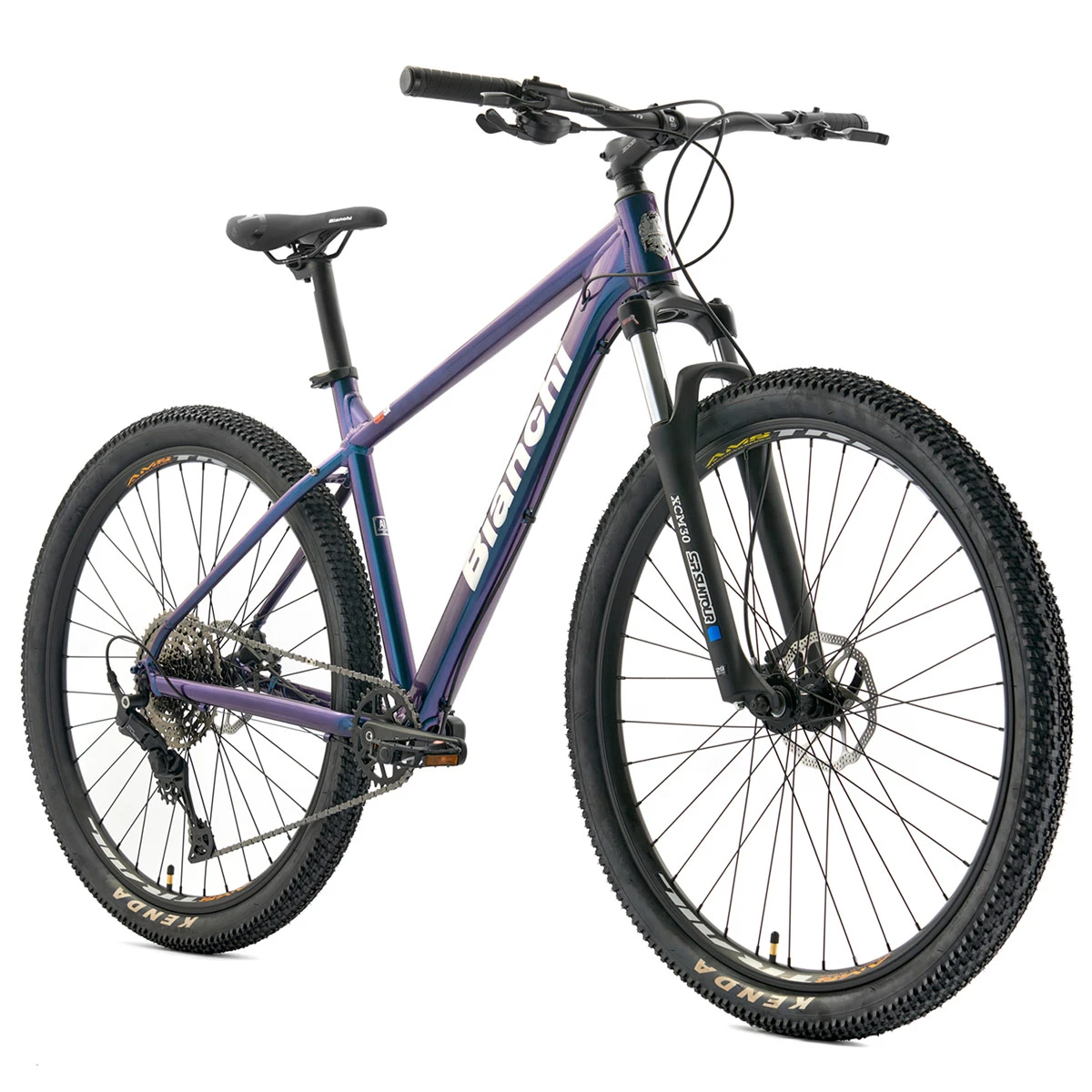 BICICLETA MOUNTAIN BIKE BIANCHI PEREGR CUES TALLA L AZUL ARO 29 - 2