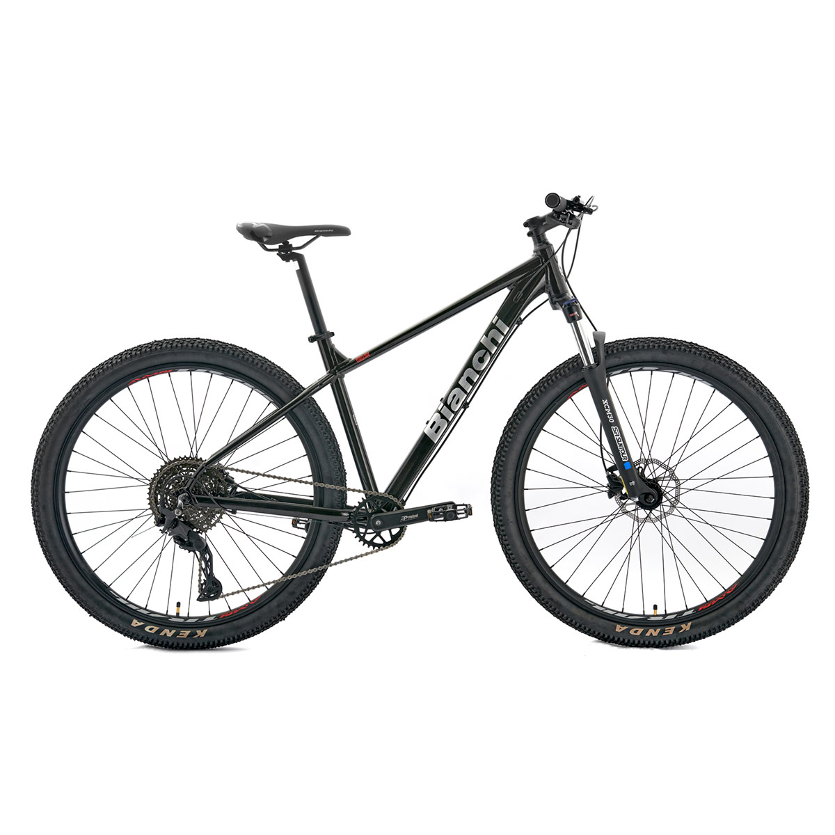BICICLETA MOUNTAIN BIKE BIANCHI PEREGR CUES TALLA M NEGRO ARO 29 - 1