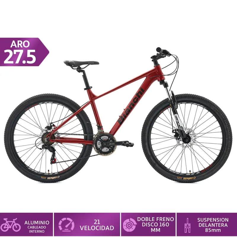 BICICLETA MOUNTAIN BIKE BIANCHI STONE TALLA M ARO 27.5 SX - 1