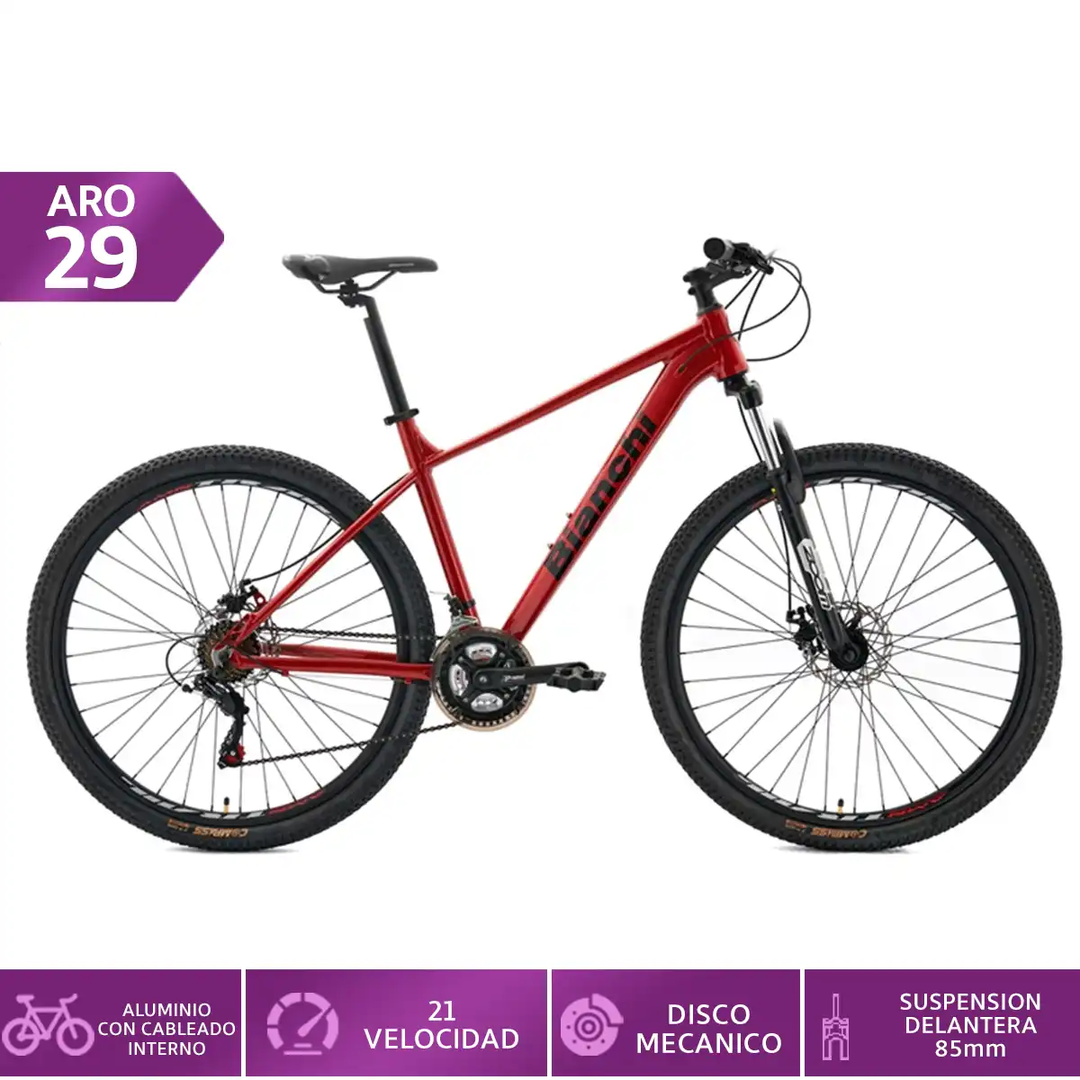BICICLETA MOUNTAIN BIKE BIANCHI STONE SX TALLA M ARO 29 - 1