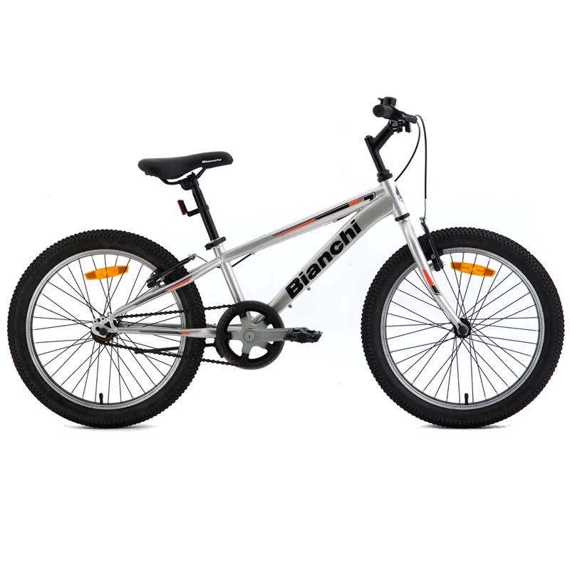 BICICLETA INFANTIL BIANCHI WOLF ST PLATA ARO 20 - 1