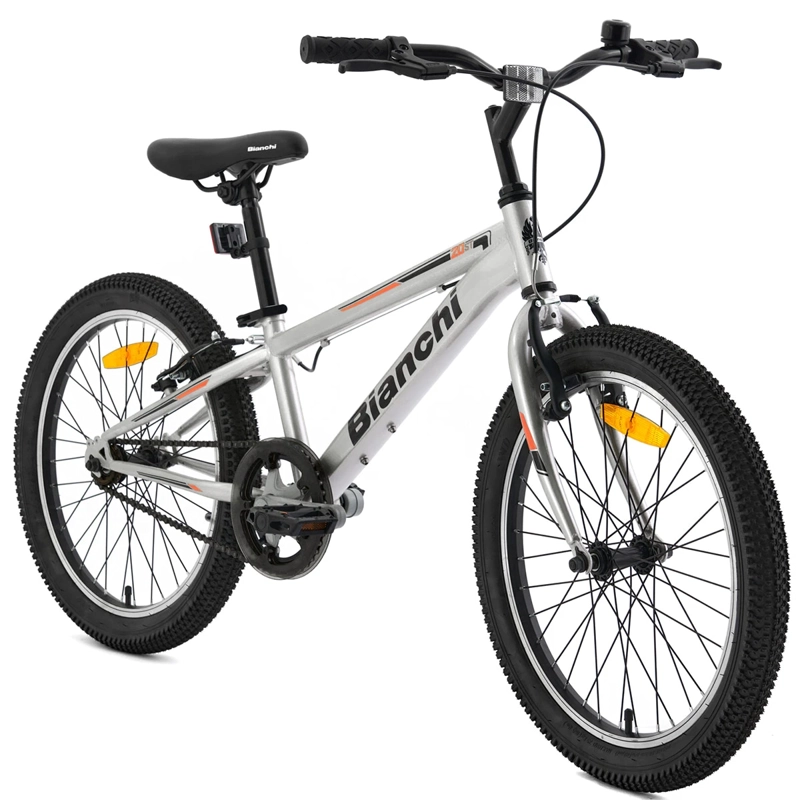 BICICLETA INFANTIL BIANCHI WOLF ST PLATA ARO 20 - 2
