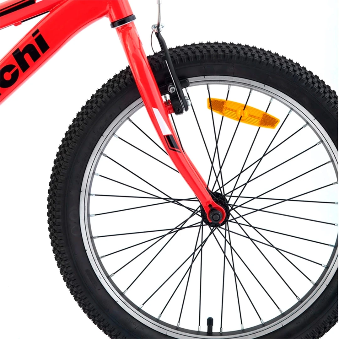 BICICLETA INFANTIL BIANCHI WOLF ST ROJO ARO 20 - 4