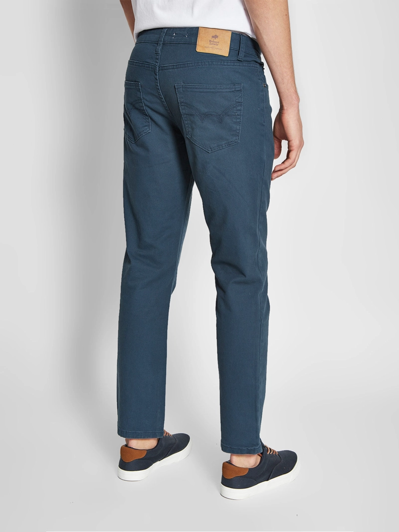 JEANS HOMBRE ROBERT LEWIS ALGODÓN BÁSICO - 2