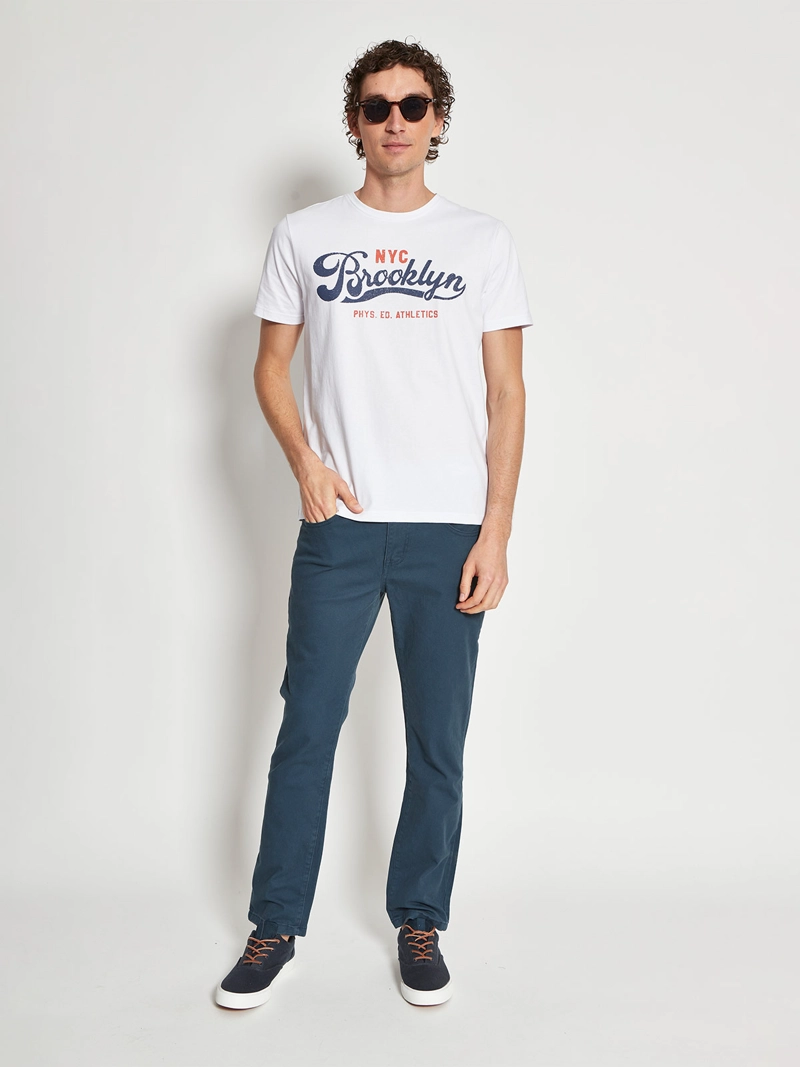 JEANS HOMBRE ROBERT LEWIS ALGODÓN BÁSICO - 4