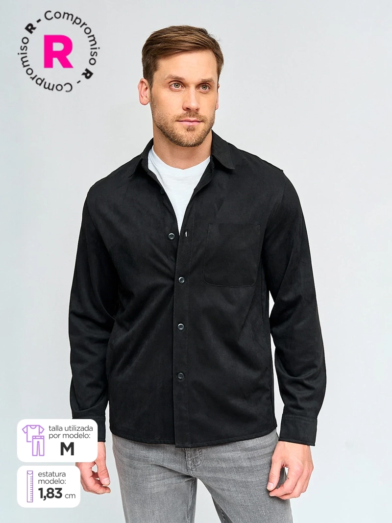 SOBRECAMISA HOMBRE MARQUIS SUEDE - 1