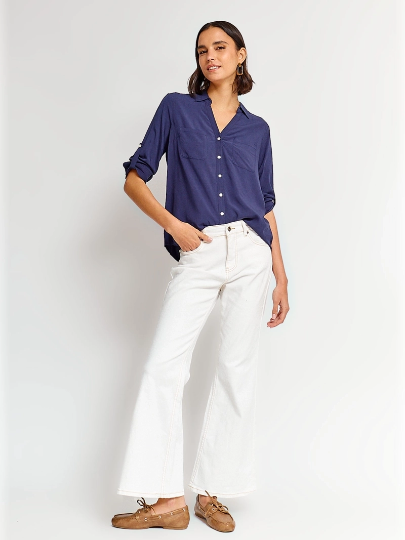 BLUSA MUJER REGATTA MANGA 3/4 - 4