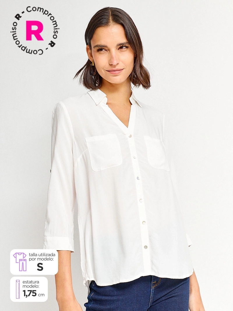 BLUSA MUJER REGATTA MANGA 3/4 - 1