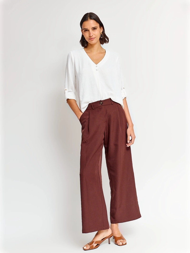 BLUSA MUJER REGATTA MANGA LARGA BOTONES - 4