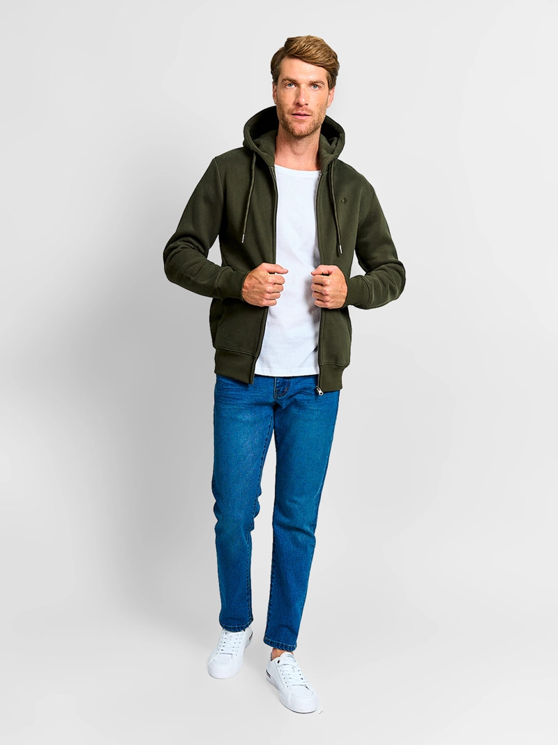 POLERÓN HOMBRE ROBERT LEWIS ALGODÓN FULL ZIPPER - 4