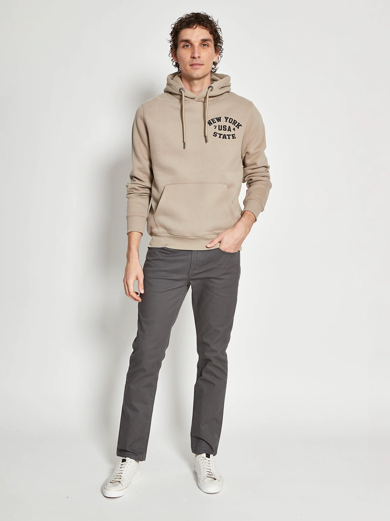 POLERÓN HOMBRE ROBERT LEWIS ALGODÓN HOODIE ESTAMPADO - 4