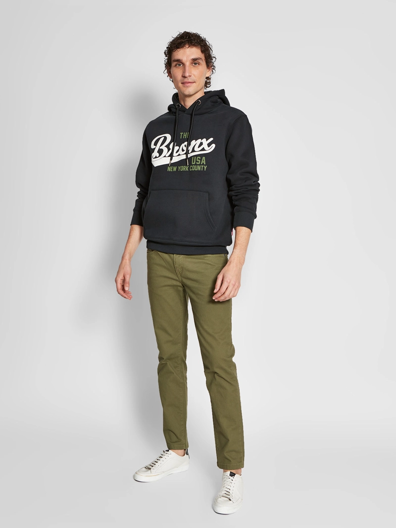 POLERÓN HOMBRE ROBERT LEWIS ALGODÓN HOODIE ESTAMPADO - 4