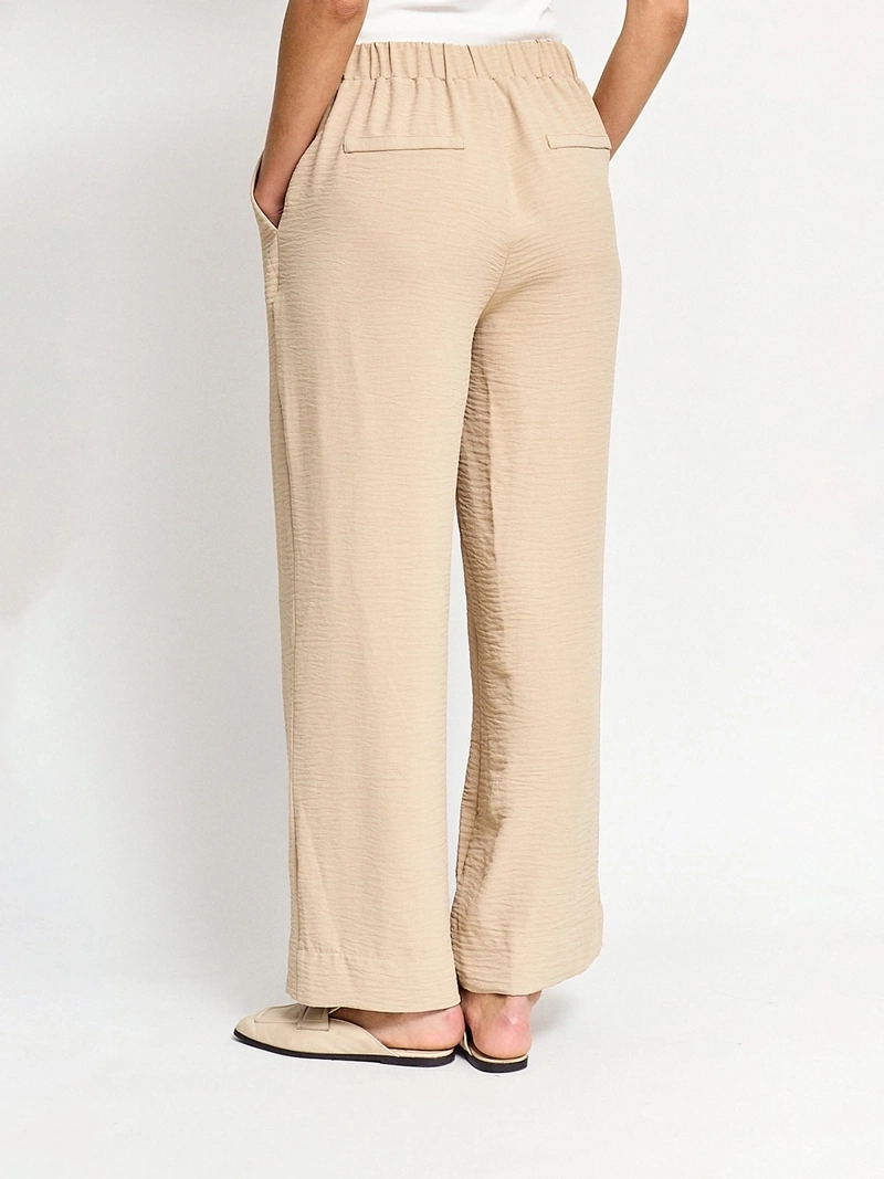 PANTALÓN MUJER CACHAREL FLUIDO TEXTURADO - 3