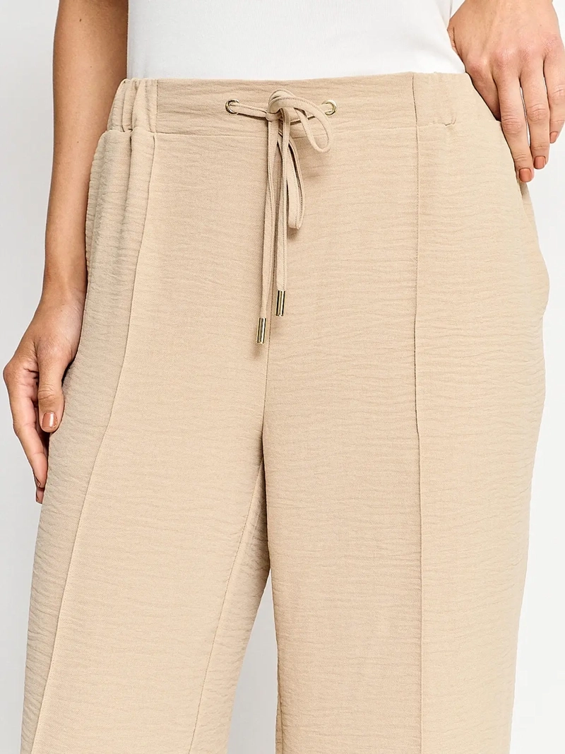 PANTALÓN MUJER CACHAREL FLUIDO TEXTURADO - 4