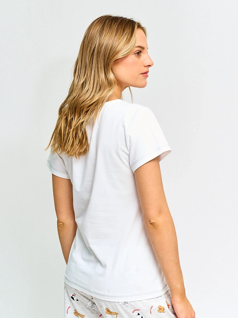 POLERA DE PIJAMA MUJER INDEX PRINT - 2