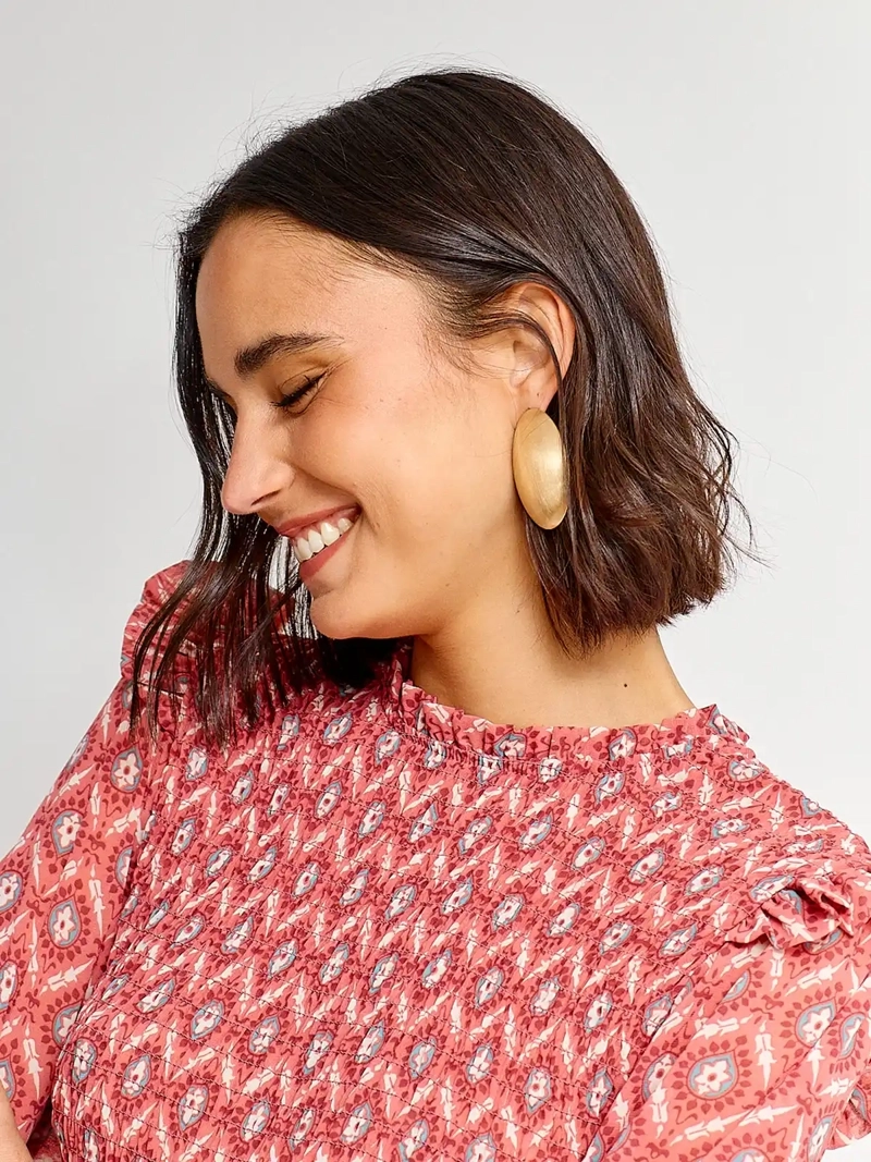 BLUSA MUJER TATIENNE MANGA LARGA ESTAMPADA - 3