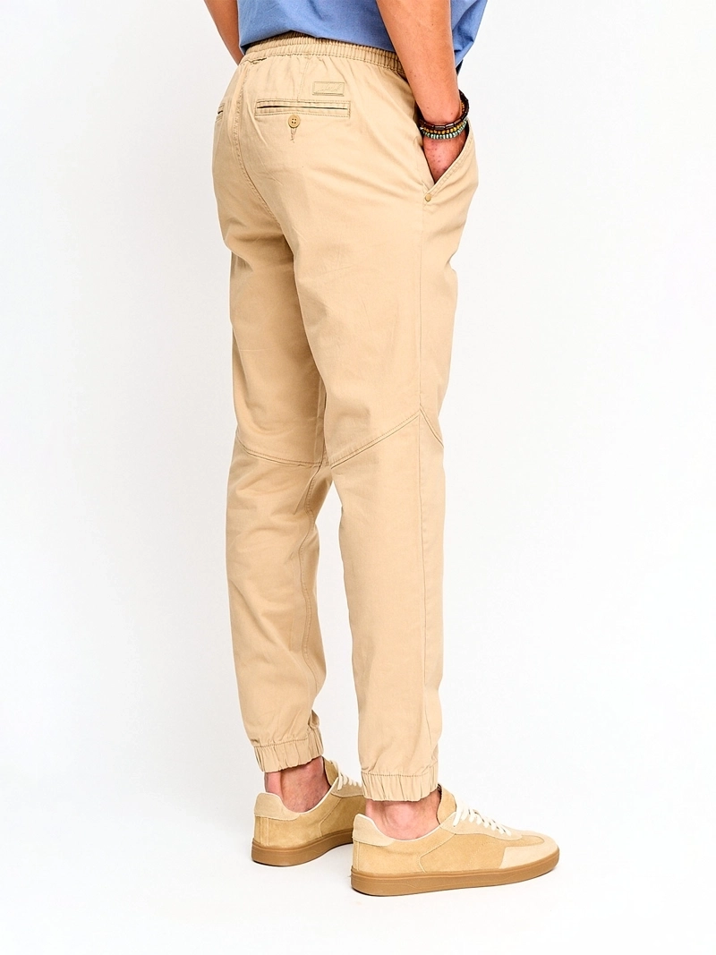 PANTALÓN HOMBRE HALF ALGODÓN JOGGER TWILL - 2