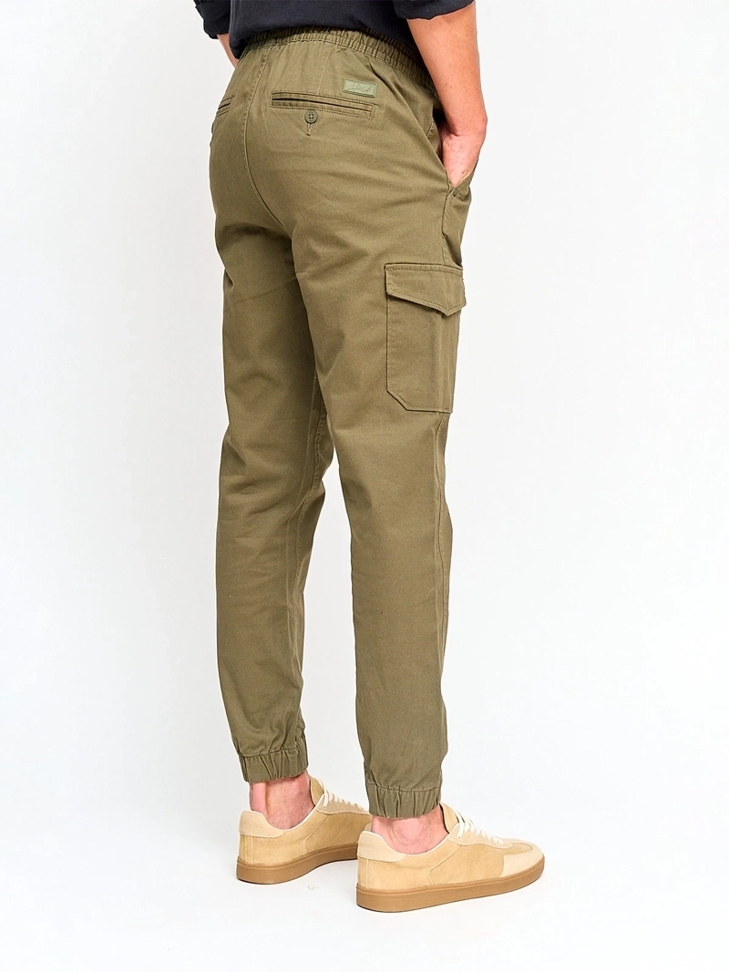 PANTALÓN HOMBRE HALF ALGODÓN JOGGER CARGO - 2