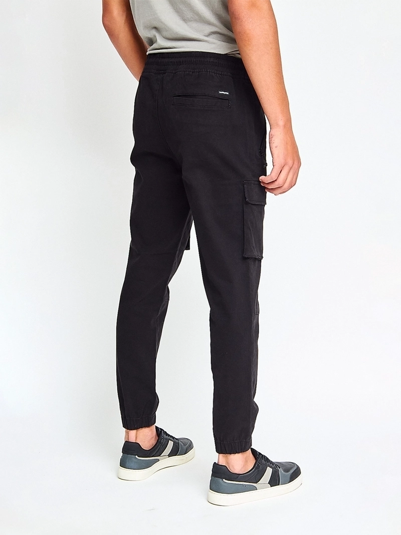PANTALÓN HOMBRE BARBADOS ALGODÓN JOGGER CARGO - 2