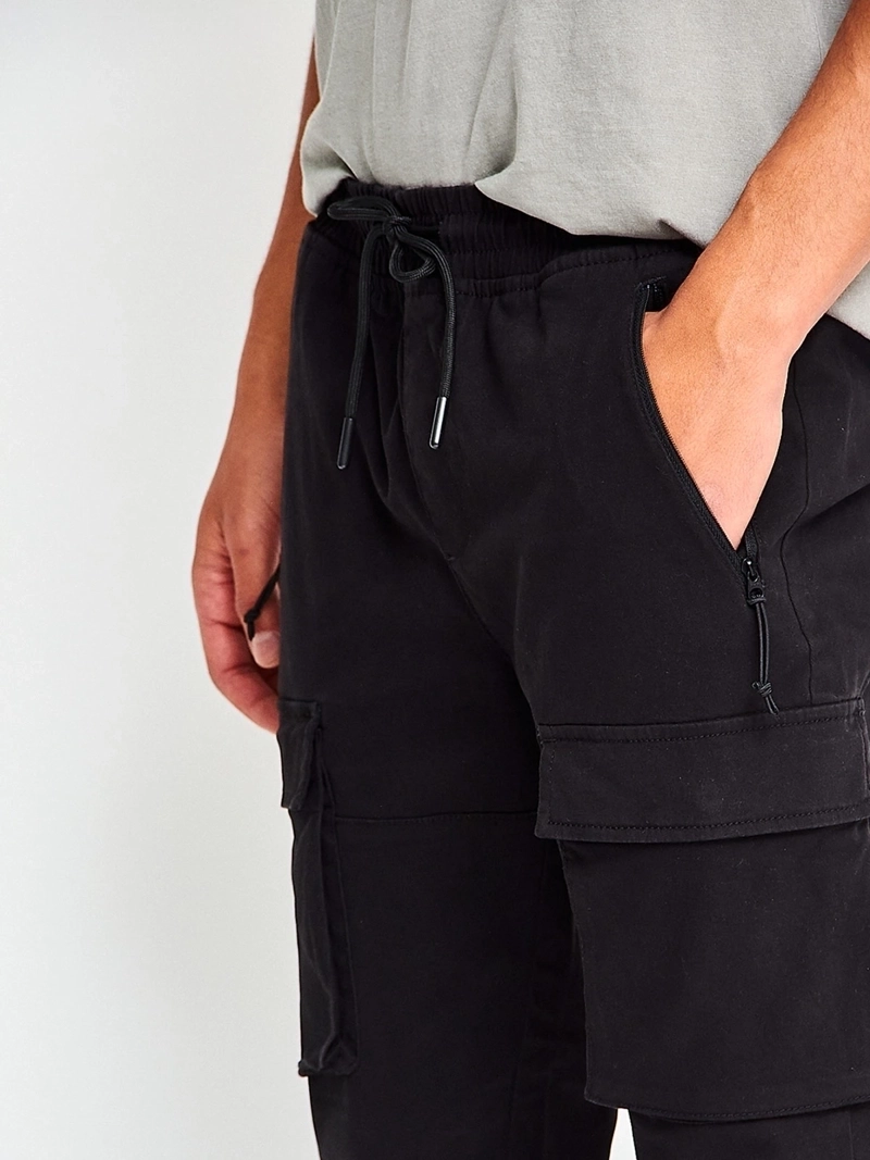 PANTALÓN HOMBRE BARBADOS ALGODÓN JOGGER CARGO - 3