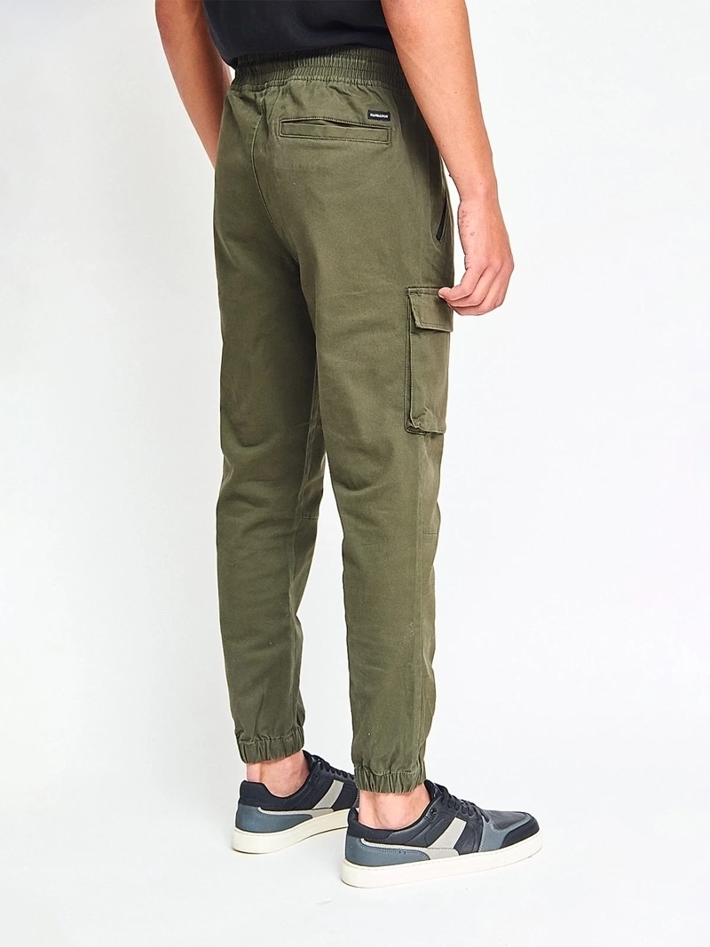 PANTALÓN HOMBRE BARBADOS ALGODÓN JOGGER CARGO - 2
