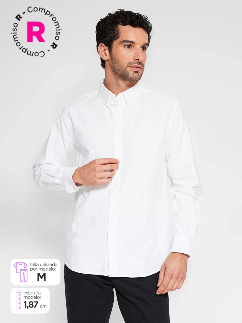 CAMISA HOMBRE MARQUIS ALGODÓN MANGA LARGA - 1