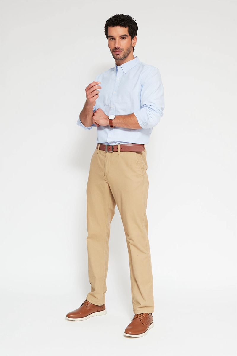 CAMISA HOMBRE MARQUIS ALGODÓN MANGA LARGA - 4