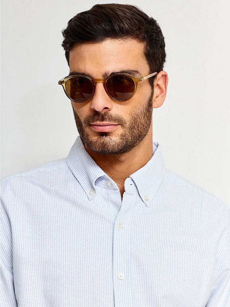 CAMISA HOMBRE MARQUIS ALGODÓN MANGA LARGA LÍNEAS - 3