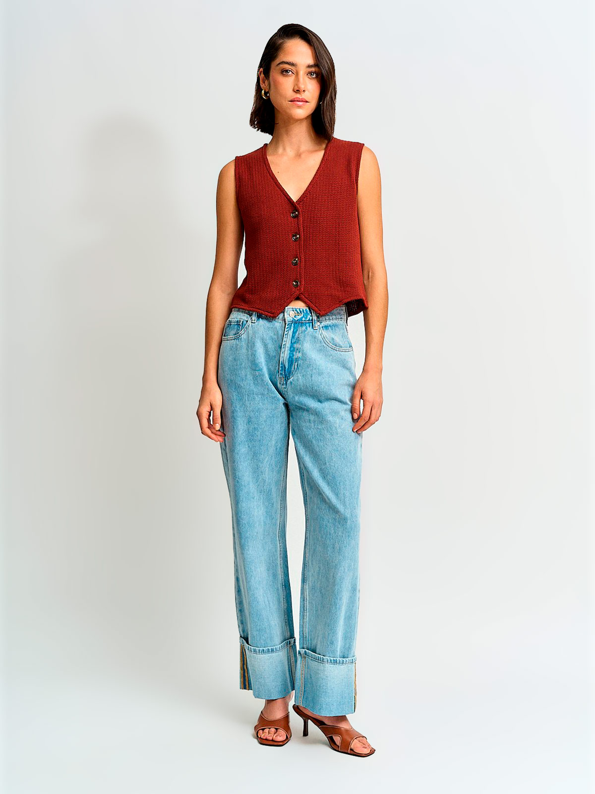 SWEATER MUJER MARQUIS ALGODÓN TEJIDO - 4