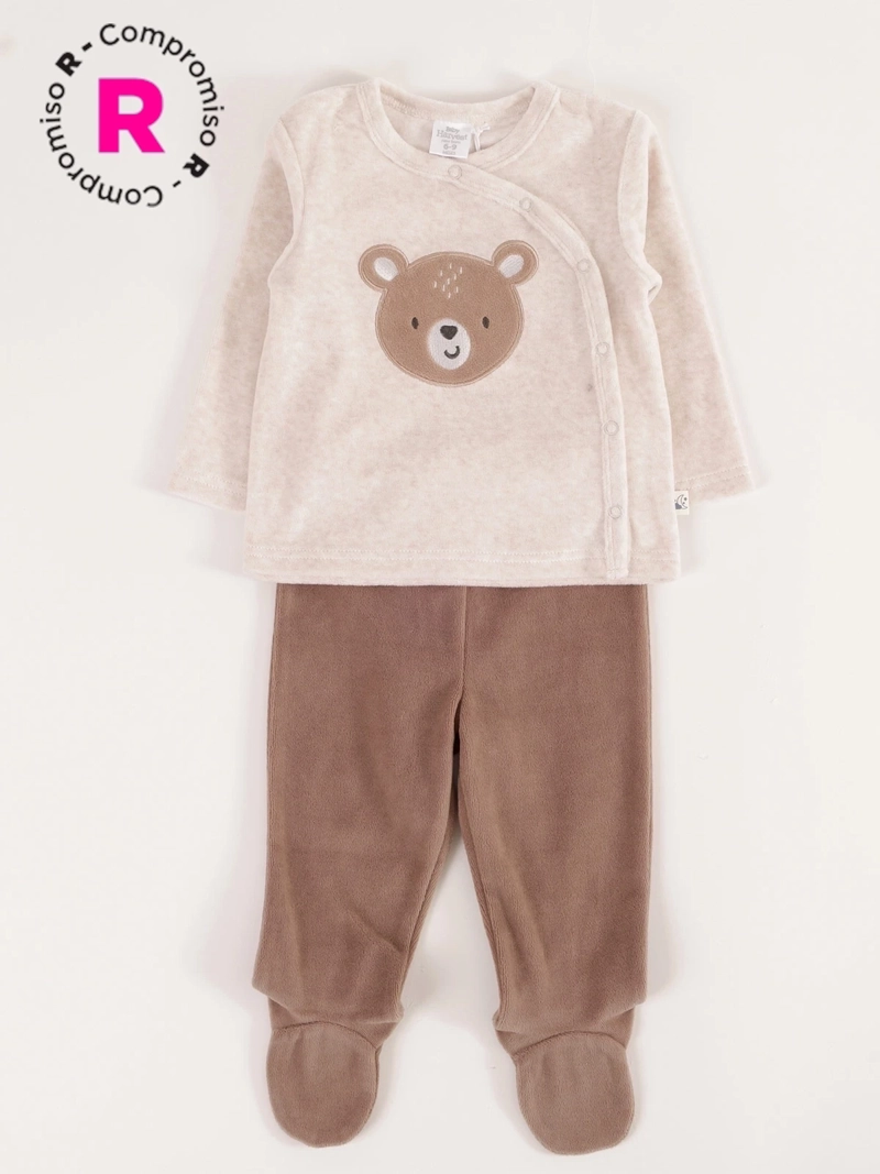 OSITO NIÑO BABY HARVEST PLUSH 2 PIEZAS - 1