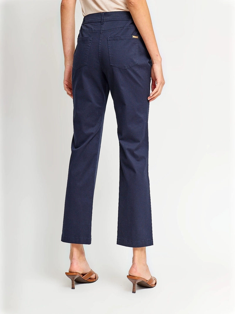 PANTALÓN MUJER CACHAREL ALGODÓN RECTO - 3